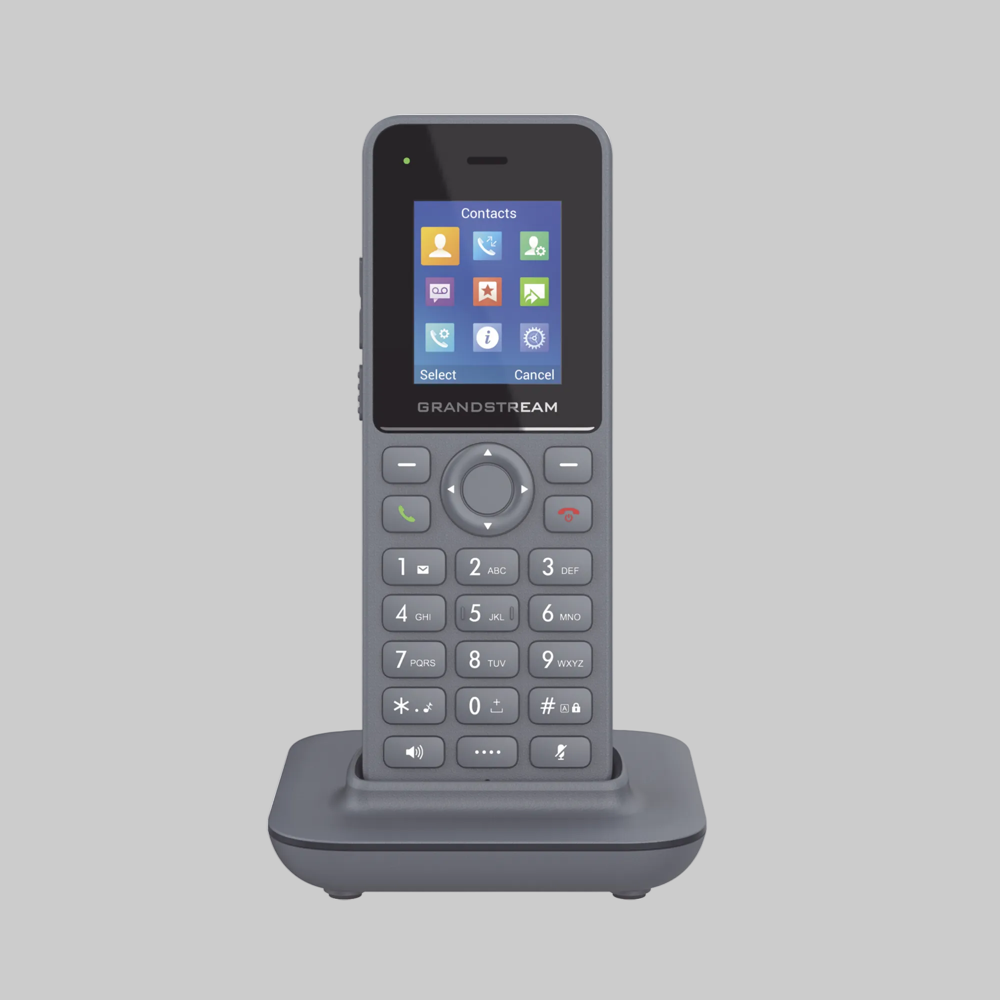 Teléfono VoIP Inalámbrico DECT Grandstream DP725 - Compatible