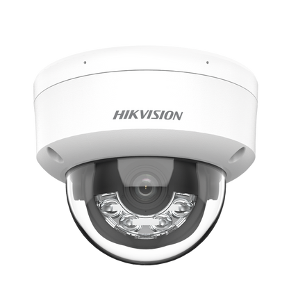 Cámara Domo IP 4 Megapixel HIKVISION DS-2CD1143G2-LIUF, Micrófono Integrado, Antivandálico IK08, IP67, Micro SD