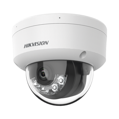 Cámara Domo IP 4 Megapixel HIKVISION DS-2CD1143G2-LIUF, Micrófono Integrado, Antivandálico IK08, IP67, Micro SD