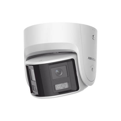 Cámara de vigilancia HIKVISION DS-2CD2347G2P-LSU/SL(C), Panorámica, Imagen a Color 24/7,  IP67, Alarma Audible