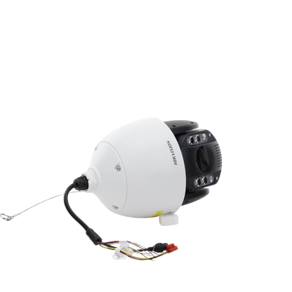 Cámara domo PTZ IP 4 Megapixel HIKVISION, 32X Zoom, 200 mts IR, IP66, Alerta Audible y Luz Estroboscópica, Autoseguimiento 2.0