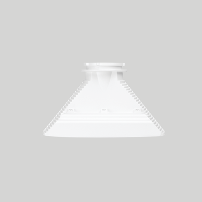 Antena Ubiquiti Horn 5-90 conexión trasera para radio airMAX optimizada contra interferencia en redes inalámbricas 5GHz