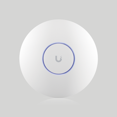 Punto de acceso Ubiquiti U6 Enterprise UniFi WiFi 6E para oficinas y redes empresariales de alta densidad