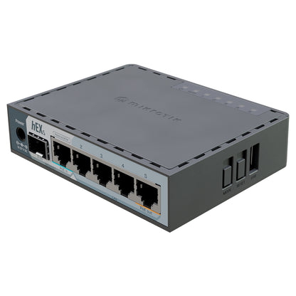 Ruteador Mikrotik E60iUGS Dual Core 950MHz, 512MB RAM, RouterOS v7 L4