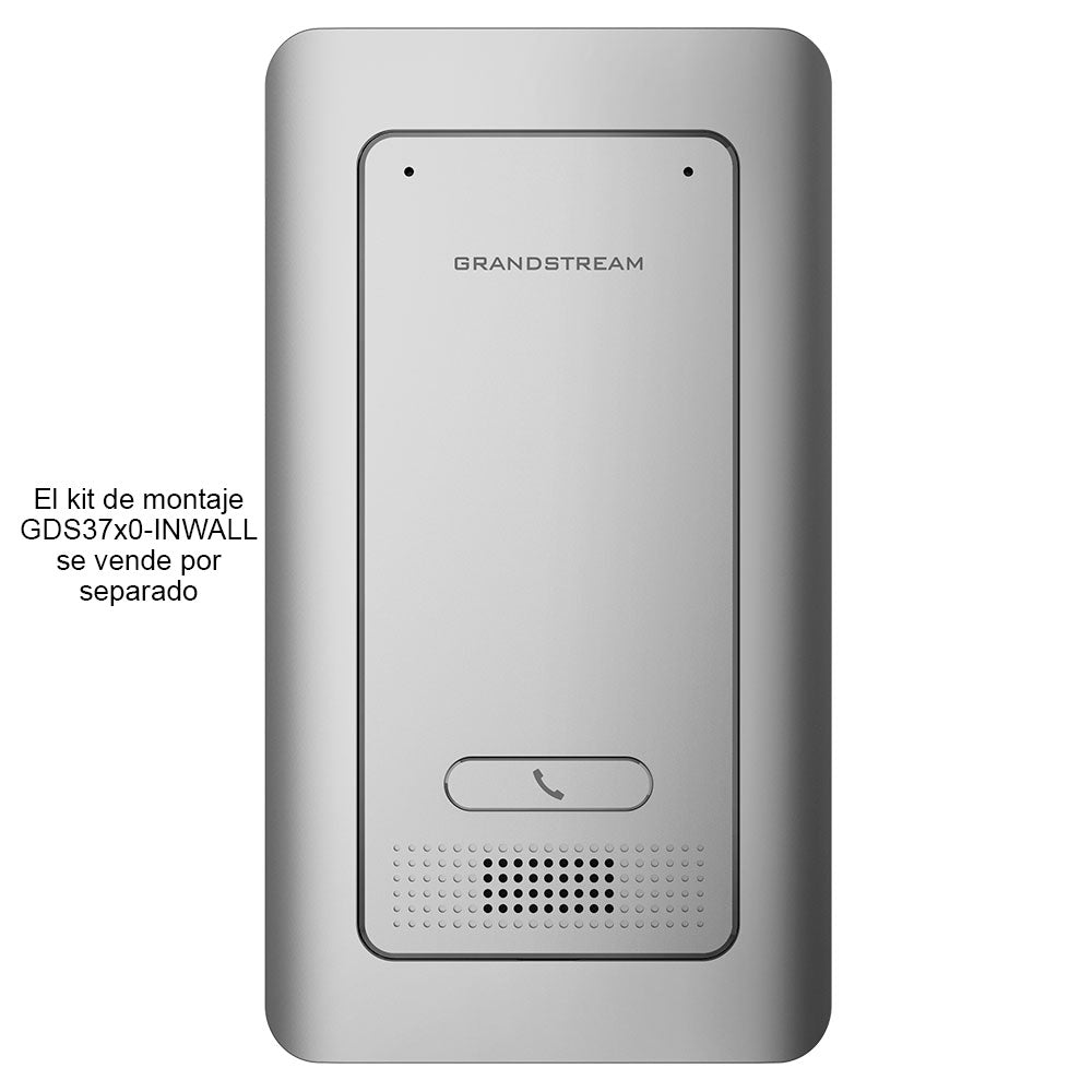 Portero Intercomunicador SIP/VoIP Grandstream GDS3702, Metálico