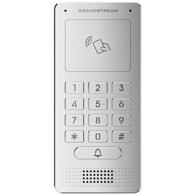 Portero Intercomunicador SIP/VoIP Grandstream GDS3705, Lector RFDI, Metálico