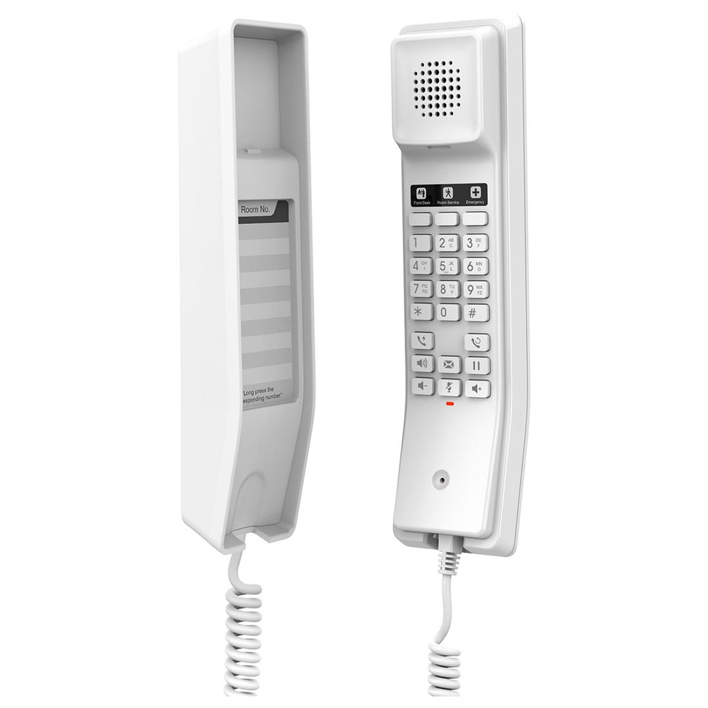 Teléfono Hotelero IP Grandstream GHP610W, Wi-Fi, Blanco, 2 Cuentas SIP Y 2 Lineas