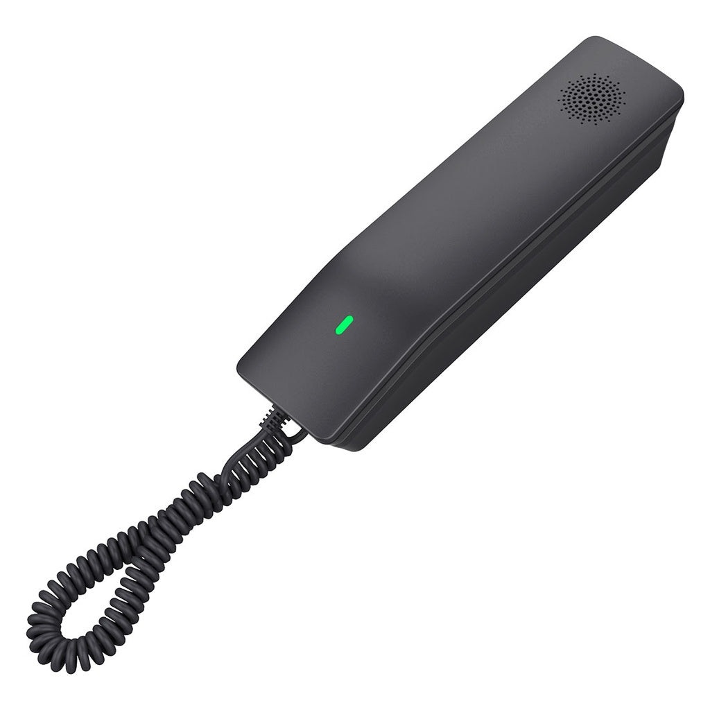 Teléfono Hotelero IP Grandstream GHP611, Negro, 2 Cuentas Sip 2 Líneas