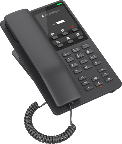 Teléfono Hotelero IP Grandstream GHP621, 2 Cuentas SIP 2 Líneas, PoE No incluye adaptador de corriente