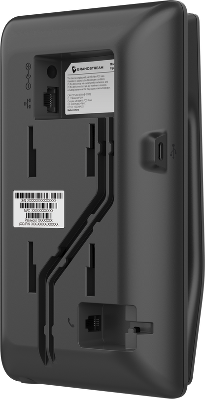Teléfono Hotelero IP Grandstream GHP621W, Wi-Fi, 2 Cuentas SIP 2 Líneas