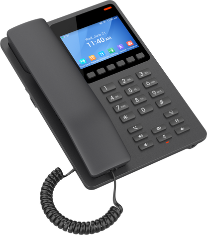 Teléfono Hotelero IP Grandstream GHP631, Blanco, 2 SIP 2 Líneas, PoE