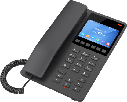 Teléfono Hotelero IP Grandstream GHP631, Blanco, 2 SIP 2 Líneas, PoE