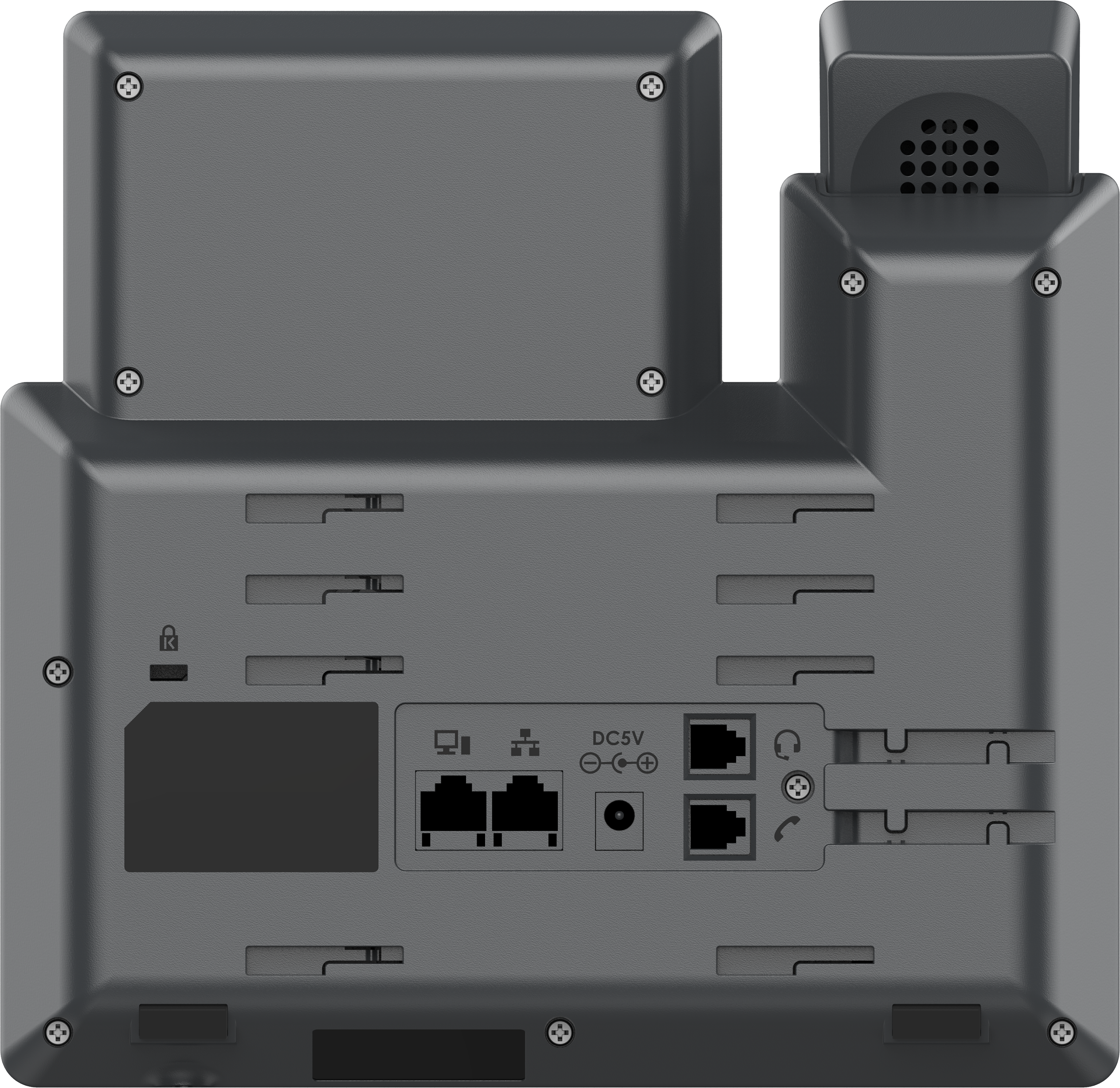 Teléfono IP Grandstream GRP2603, 6 Cuentas Sip, 3 Líneas Incluye adaptador de corriente