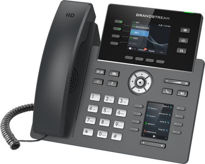 Teléfono IP HD Grandstream GRP2614, Carrier-Grade, 4 Cuentas SIP, Wi-Fi y Bluetooth