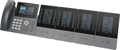 Teléfono IP HD Grandstream GRP2615, 10 Líneas, 5 cuentas SIP, WiFi, Bluetooth