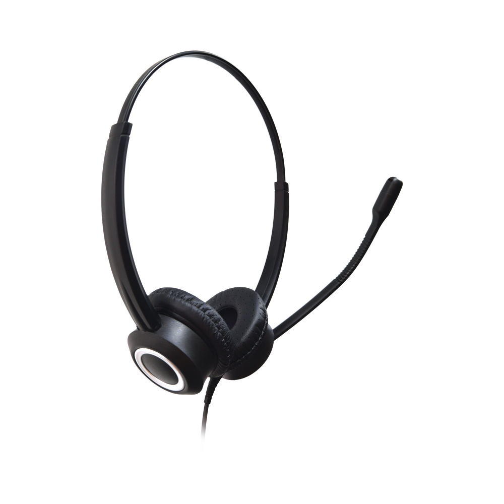 Diadema Binaural Grandstream GUV3000, Conector USB 2.0