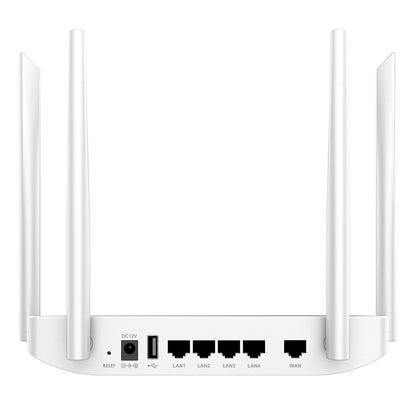 Router Wi-Fi Grandstream GWN7052, 5xGigaEth, MU-MIMO, DualBand 1,27 Gbps, Hasta 100 conexiones, Funciones Mesh, QoS, VPN
