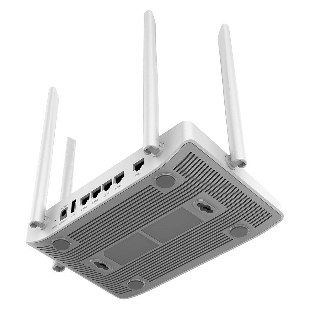 Router Wi-Fi Grandstream GWN7052, 5xGigaEth, MU-MIMO, DualBand 1,27 Gbps, Hasta 100 conexiones, Funciones Mesh, QoS, VPN