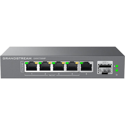 Switch No Administrable Grandstream GWN7700MP, 5 puertos ethernet 100/1000/2500Mbps