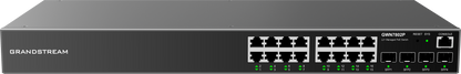 Switch PoE Administrable Grandstream GWN7802P, Capa 2, 16 puertos GigaEth PoE/PoE+ y 4 puertos Giga SFP