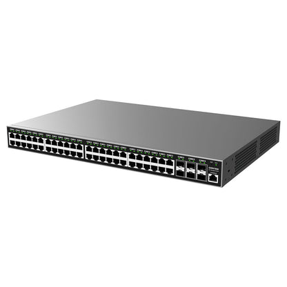 Switch Administrable Grandstream GWN7806, Capa 2, 48 puertos GigaEth y 6 puertos Giga SFP+.