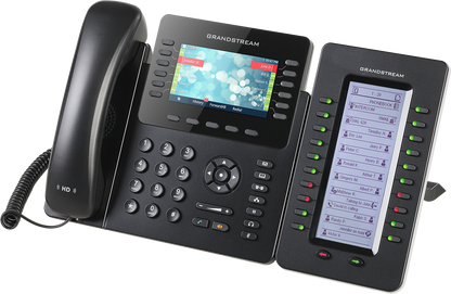GXP2170  Teléfono IP HD Grandstream, 6 Cuentas SIP, 12 Líneas, PoE, GigaEth y Bluetooth