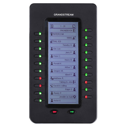 Botonera Grandstream GXP2200EXT, 20 teclas para GXP2140, GXP2170 y GXV3240
