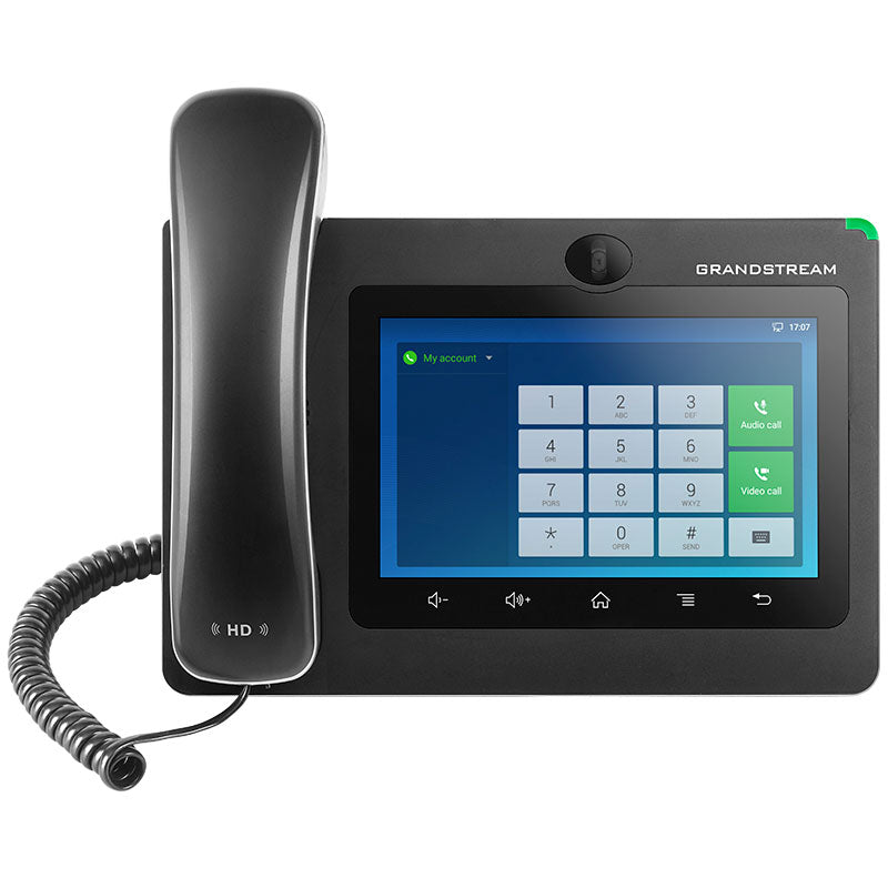 Teléfono-Video IP Grandstream GXV3370, Andriod, Pantalla táctil 7"