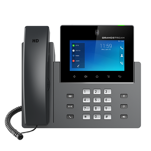 Teléfono-Video IP Grandstream GXV3450, Multimedia, Android 11, Bluetooth y Wi-Fi
