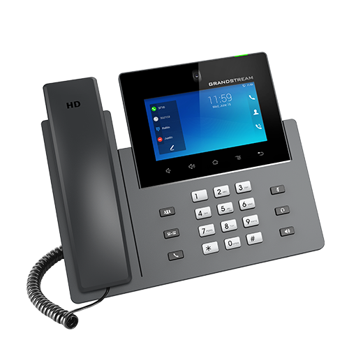 Teléfono-Video IP Grandstream GXV3450, Multimedia, Android 11, Bluetooth y Wi-Fi