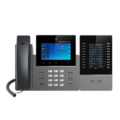 Teléfono-Video IP Grandstream GXV3450, Multimedia, Android 11, Bluetooth y Wi-Fi