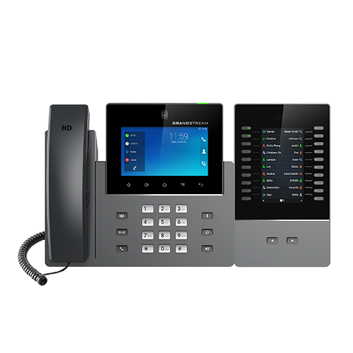 Teléfono-Video IP Grandstream GXV3450, Multimedia, Android 11, Bluetooth y Wi-Fi