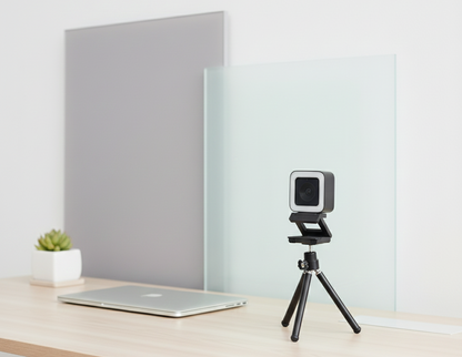 Cámara Web HIKVISION 1080p con aro de luz, Gran Angular, Micrófono, Reducción de Ruido Inteligente