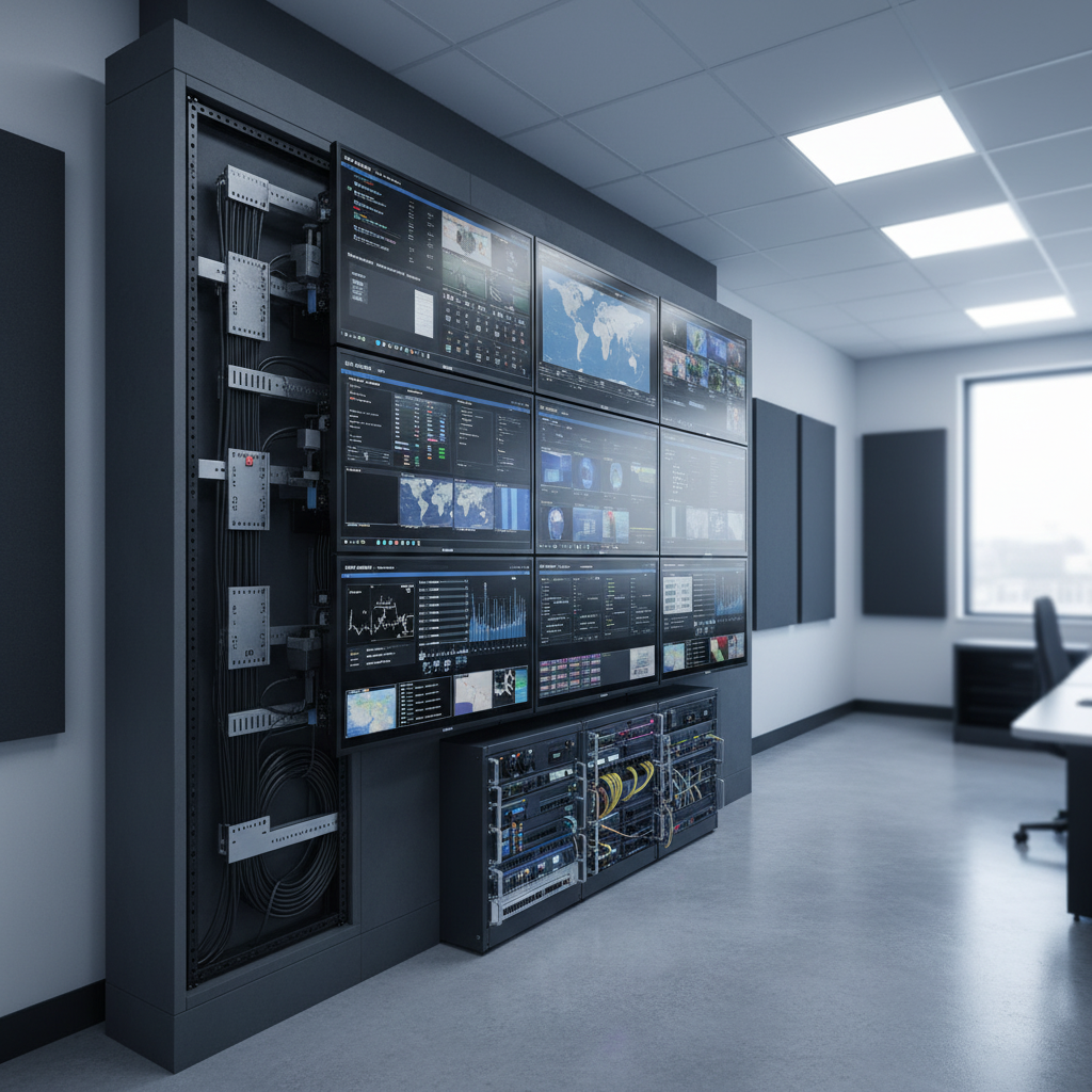 Pantalla LCD 55" para Videowall HIKVISION DS-D2055UL-0A, HDMI, VGA, DVI, DP, Daisy Chain