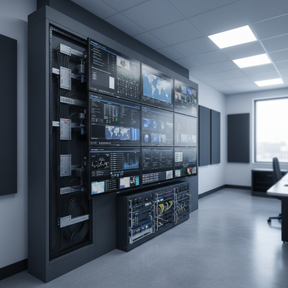 Pantalla LCD 55" para Videowall HIKVISION DS-D2055UL-0A, HDMI, VGA, DVI, DP, Daisy Chain