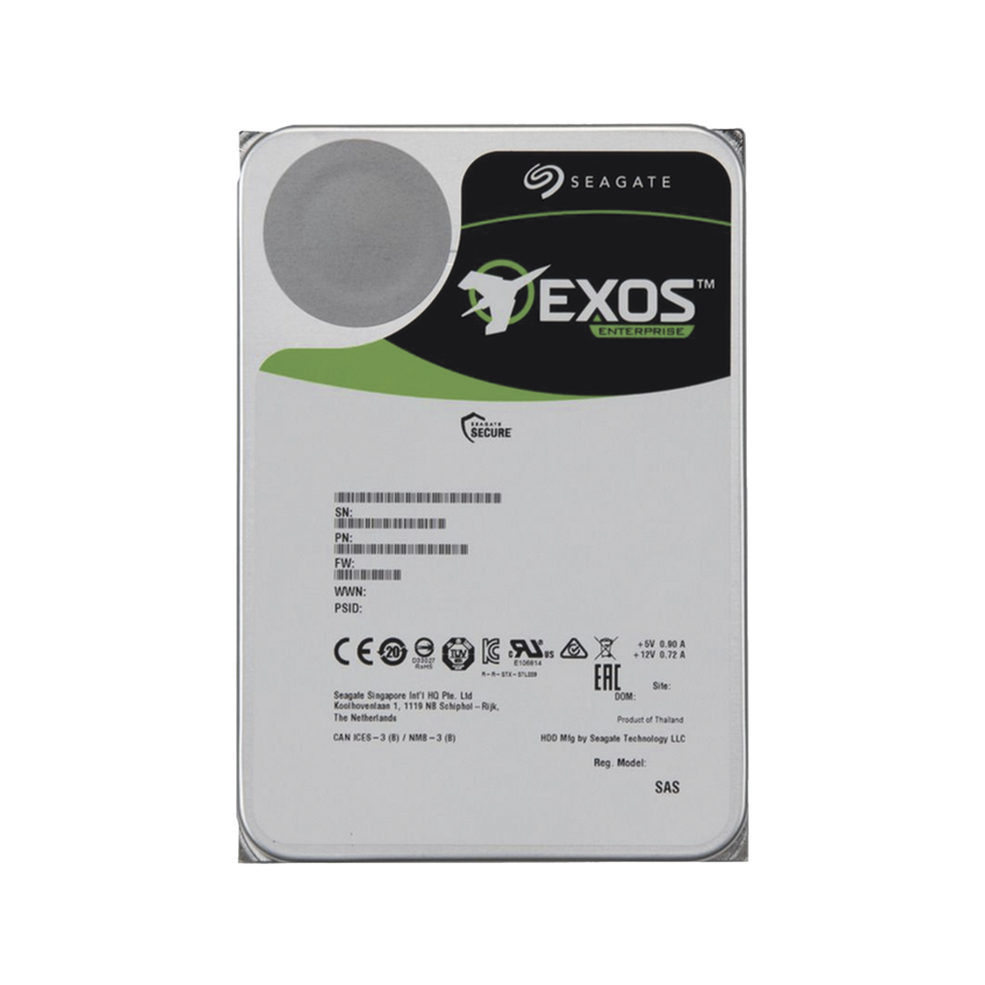 Disco duro HIKVISION 25TB 3.5 pulgadas SATA 6Gb/s videovigilancia 7200RPM DVR NVR