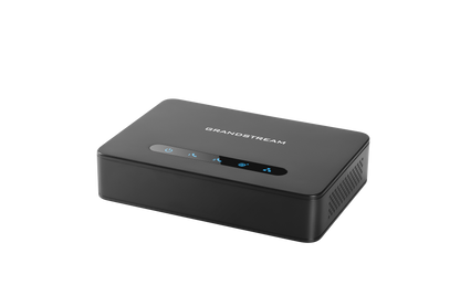 Adaptador Telefónico Análogo (ATA) Grandstream HT812, VOIP 2 puertos FXS y ruteador integrado