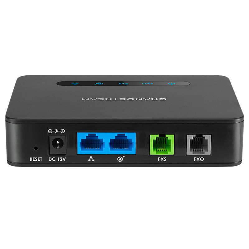 Adaptador Telefónico Análogo (ATA) Grandstream HT813, Ruteador integrado, 1 puerto FXS y 1 FXO