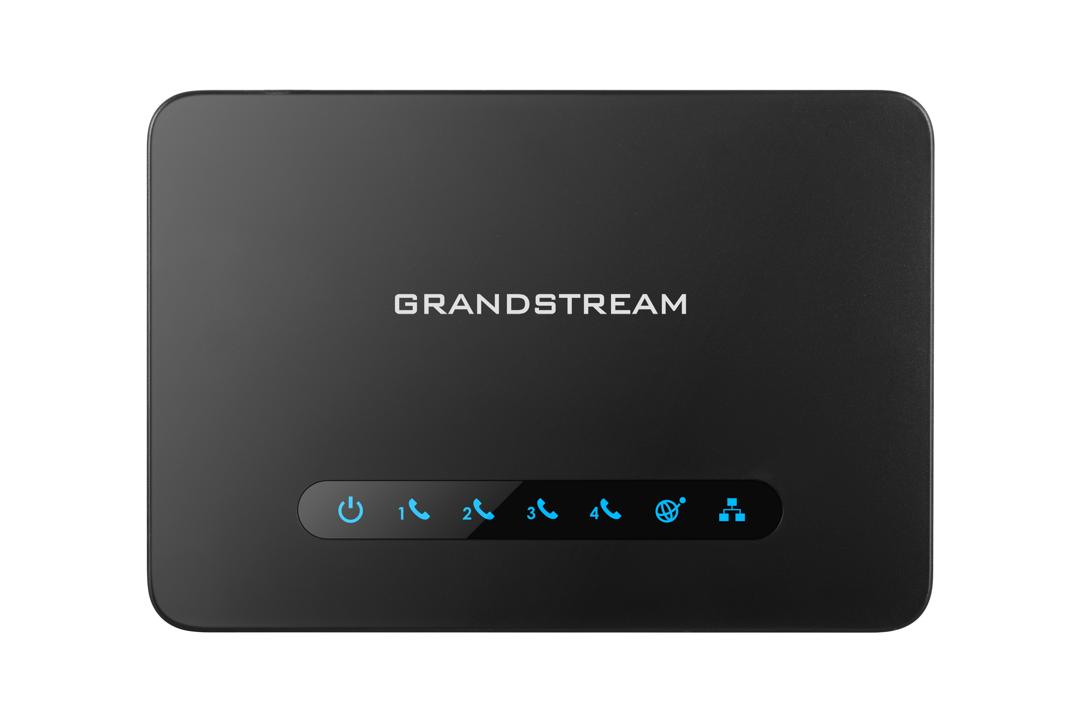 Adaptador Telefónico Análogo (ATA) Grandstream HT814, VOIP, 4 Puertos FXS, Ruteador integrado