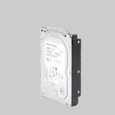 disco duro 4TB WD Enterprise perfil lateral con diseño robusto para instalación en servidores y sistemas de videovigilancia