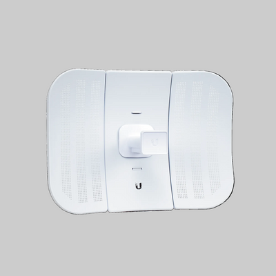 Antena Ubiquiti 23 dBi 5GHz de largo alcance con panel direccional para enlaces inalámbricos estables exterior