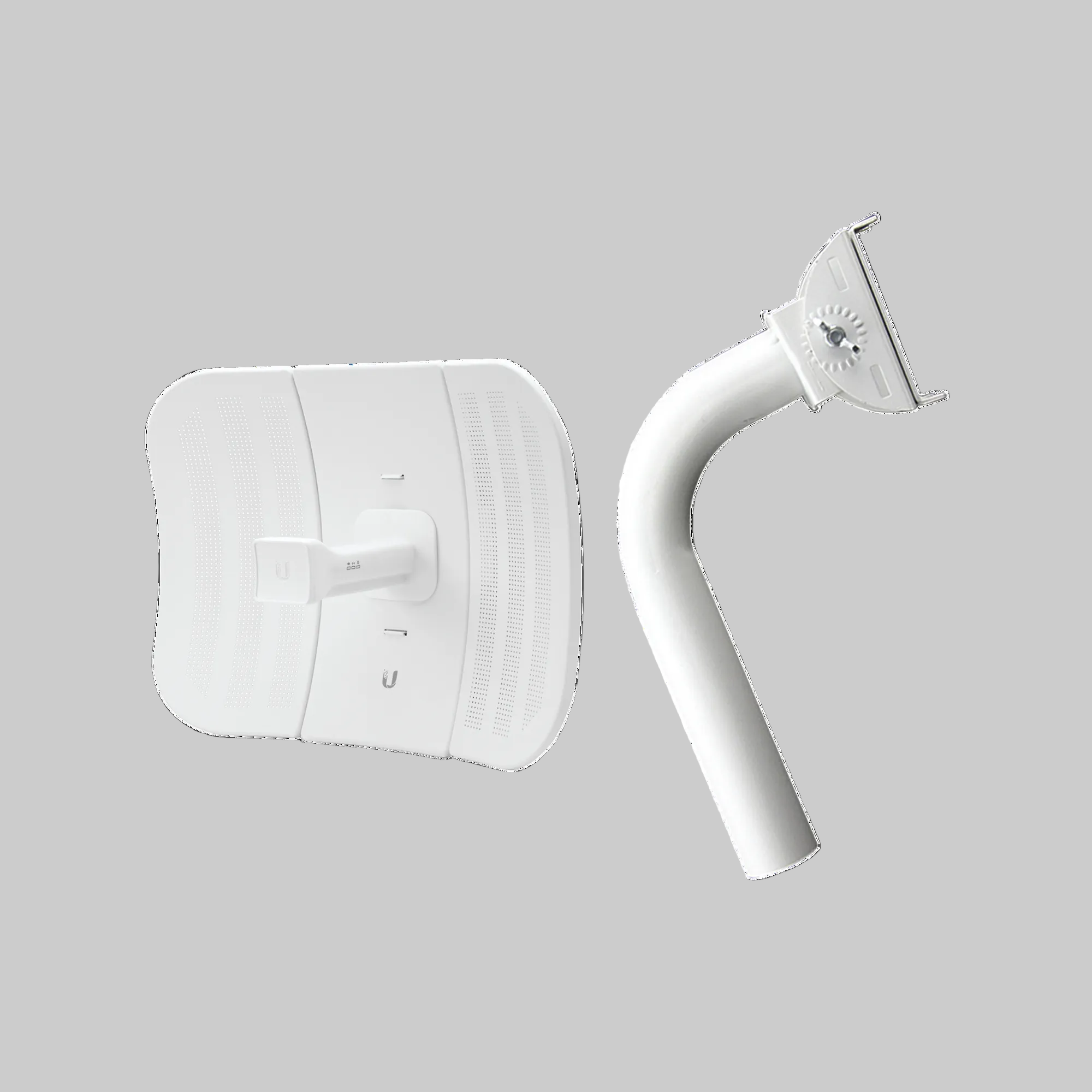 Antena Ubiquiti LiteBeam M5 LBE-M5-23-U con brazo de montaje para enlaces inalámbricos 5GHz de larga distancia