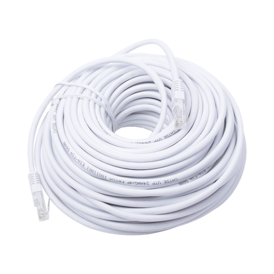 Patch cord, Linkedpro, LP-UT3-3000-WH, UTP Cat5e - 30 Metros - Blanco