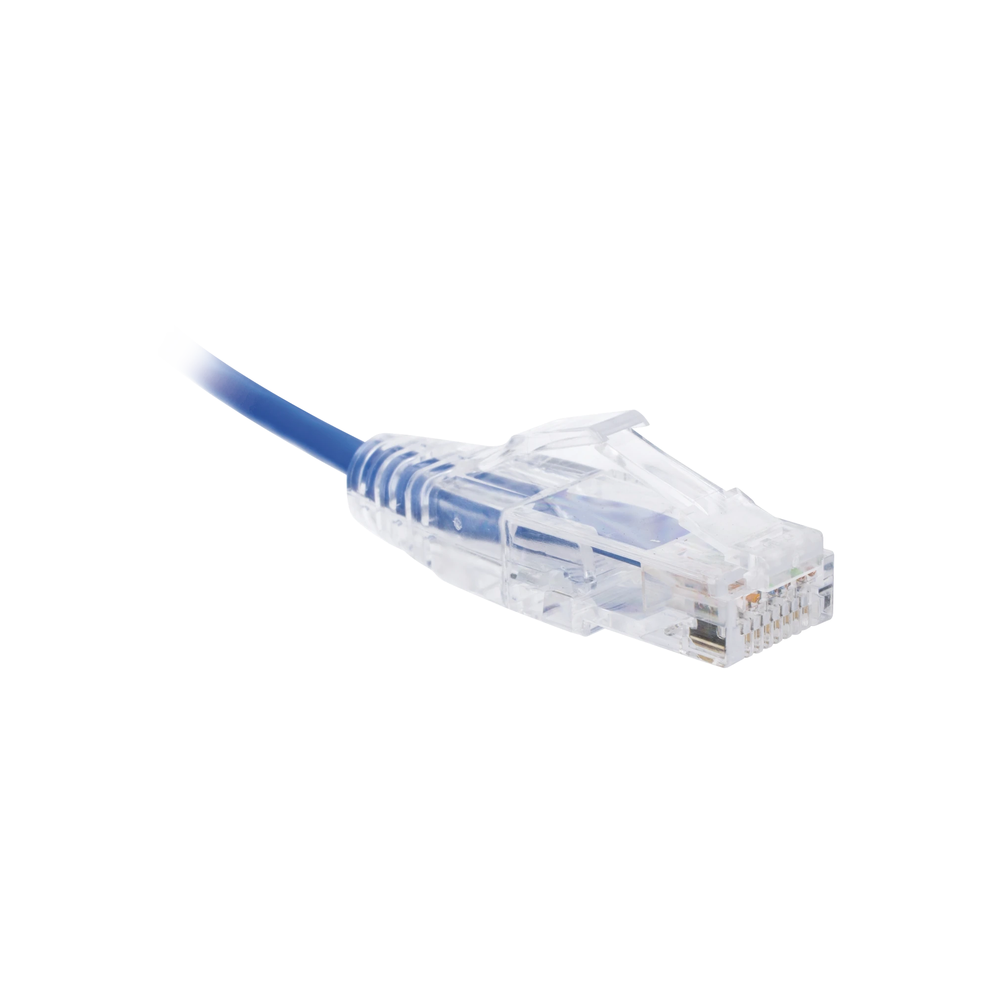 Patch cord, Linkedpro, LP-UT6A-100-BU28, Slim UTP Cat6A - 1 Metro Azul