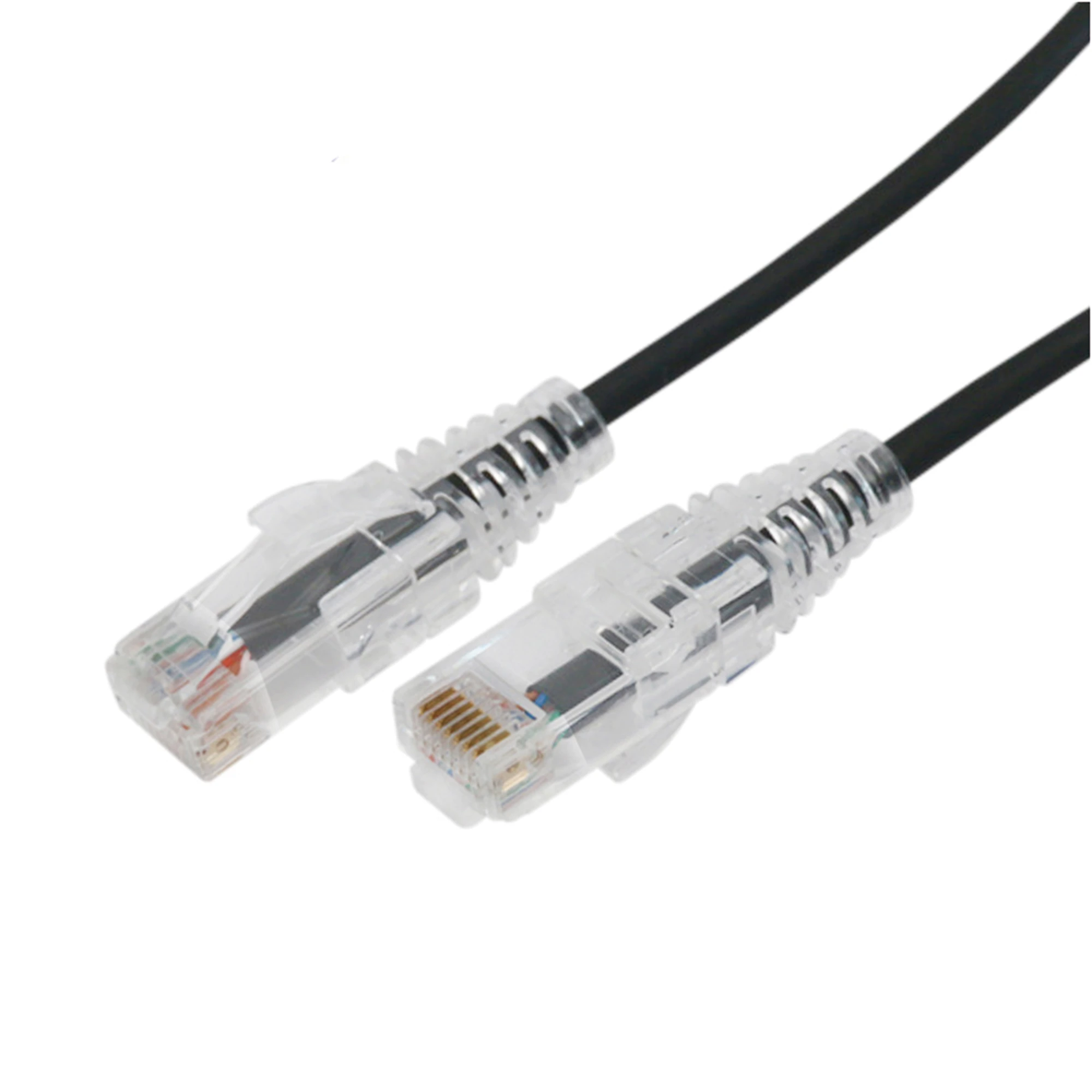 Patch cord, Linkedpro, LP-UT6A-700-BK28, Slim UTP Cat6A - 7 Metros Negro