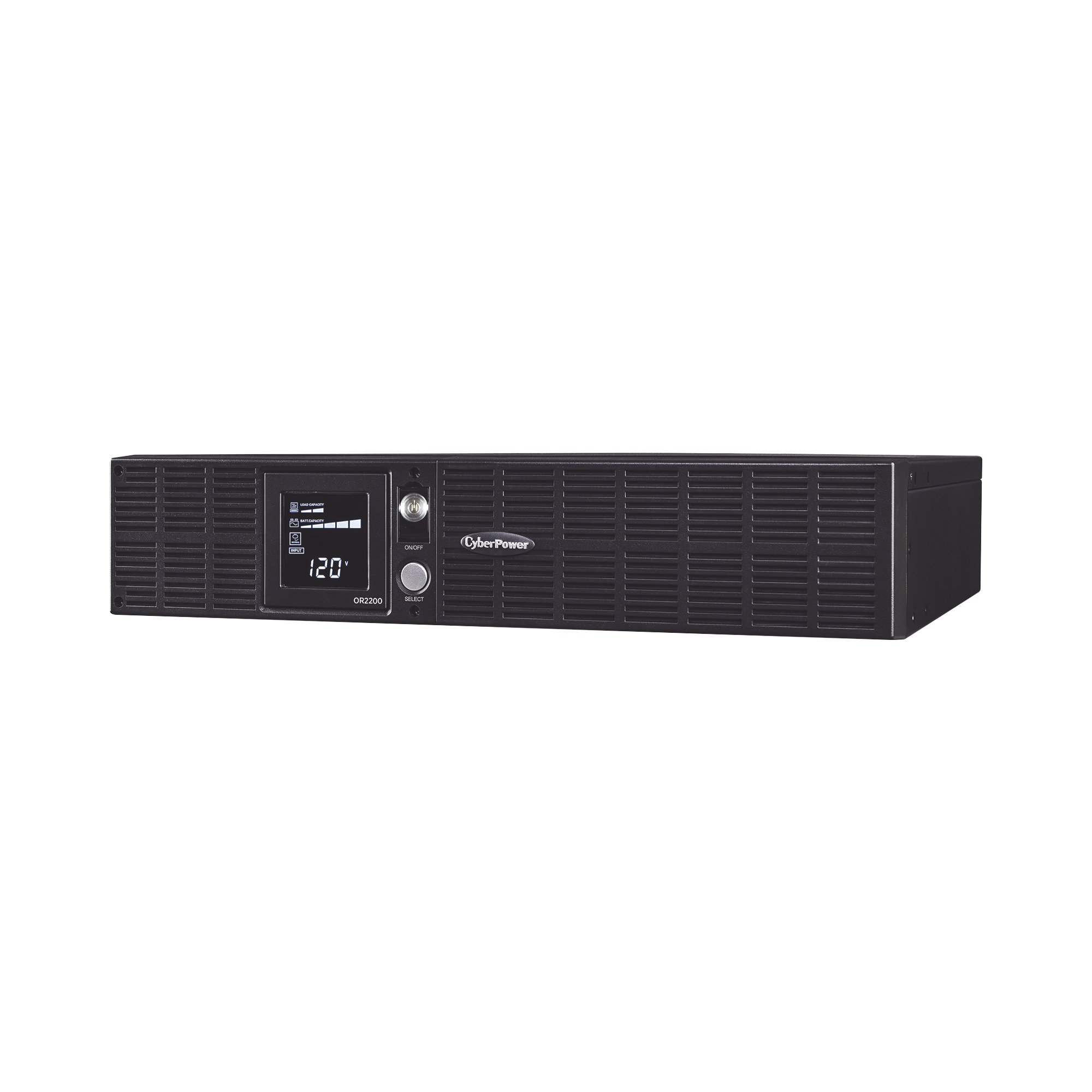 UPS/No break, CyberPower, OR2200LCDRT2U, Tiempo de respaldo de 13 minutos con 660 W