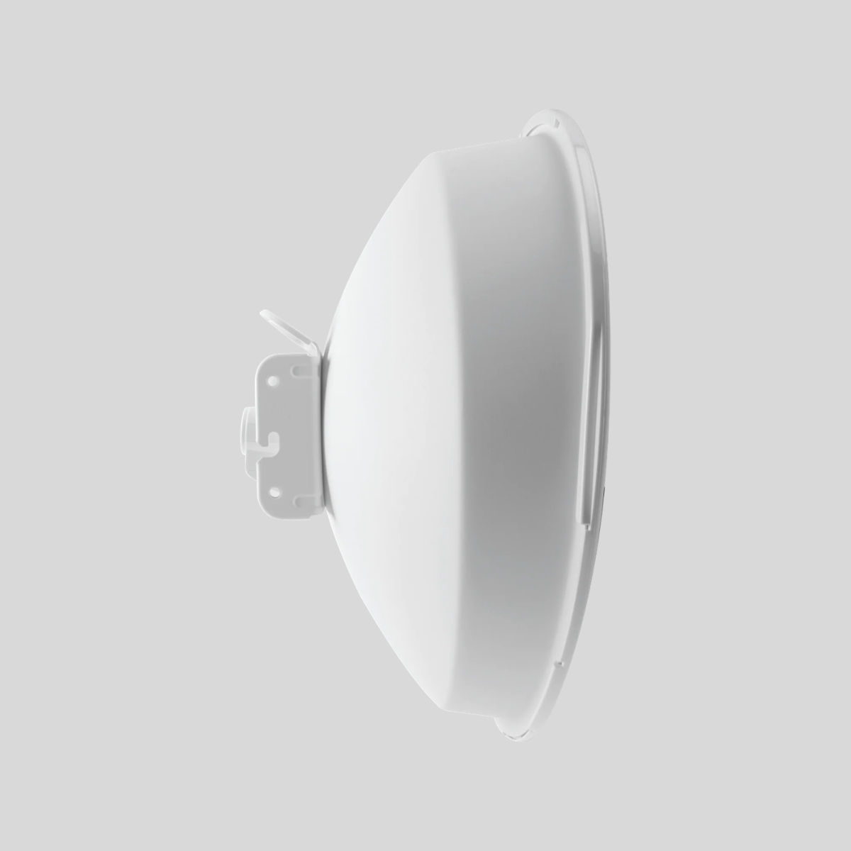 ubiquiti pbe-5ac-iso-gen2 perfil lateral con soporte trasero y diseño aislado para instalación exterior 5ghz