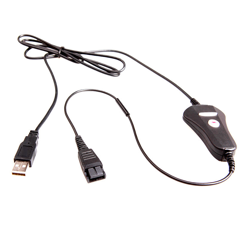 Cable Adaptador Vbet QD-USB-01, Adaptador QD tipo Poly a USB
