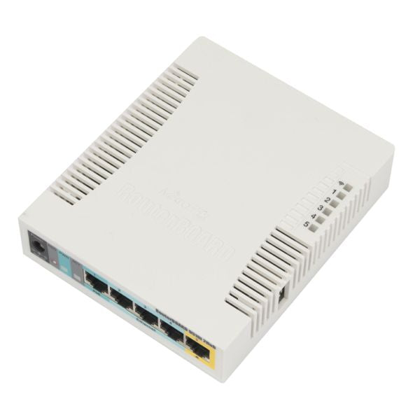 Router Mikrotik RB951Ui-2HnD, Función de Acces Point, Wi-Fi 2.5Ghz, PoE Out