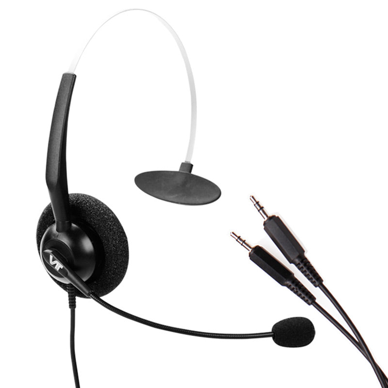 Diadema Monaural VBet VT1000-Omni-3.5, Conector 3.5mm